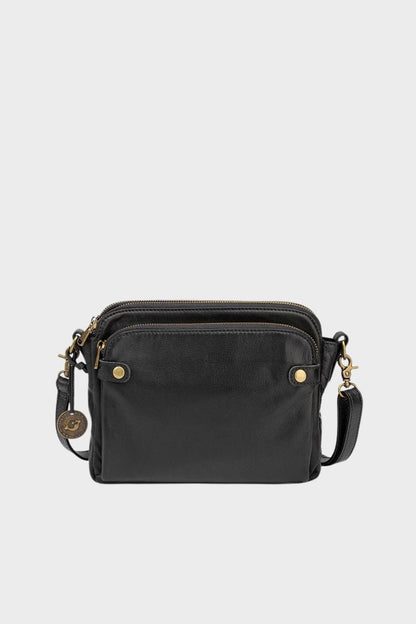 Women's Zippered Crossbody Bag