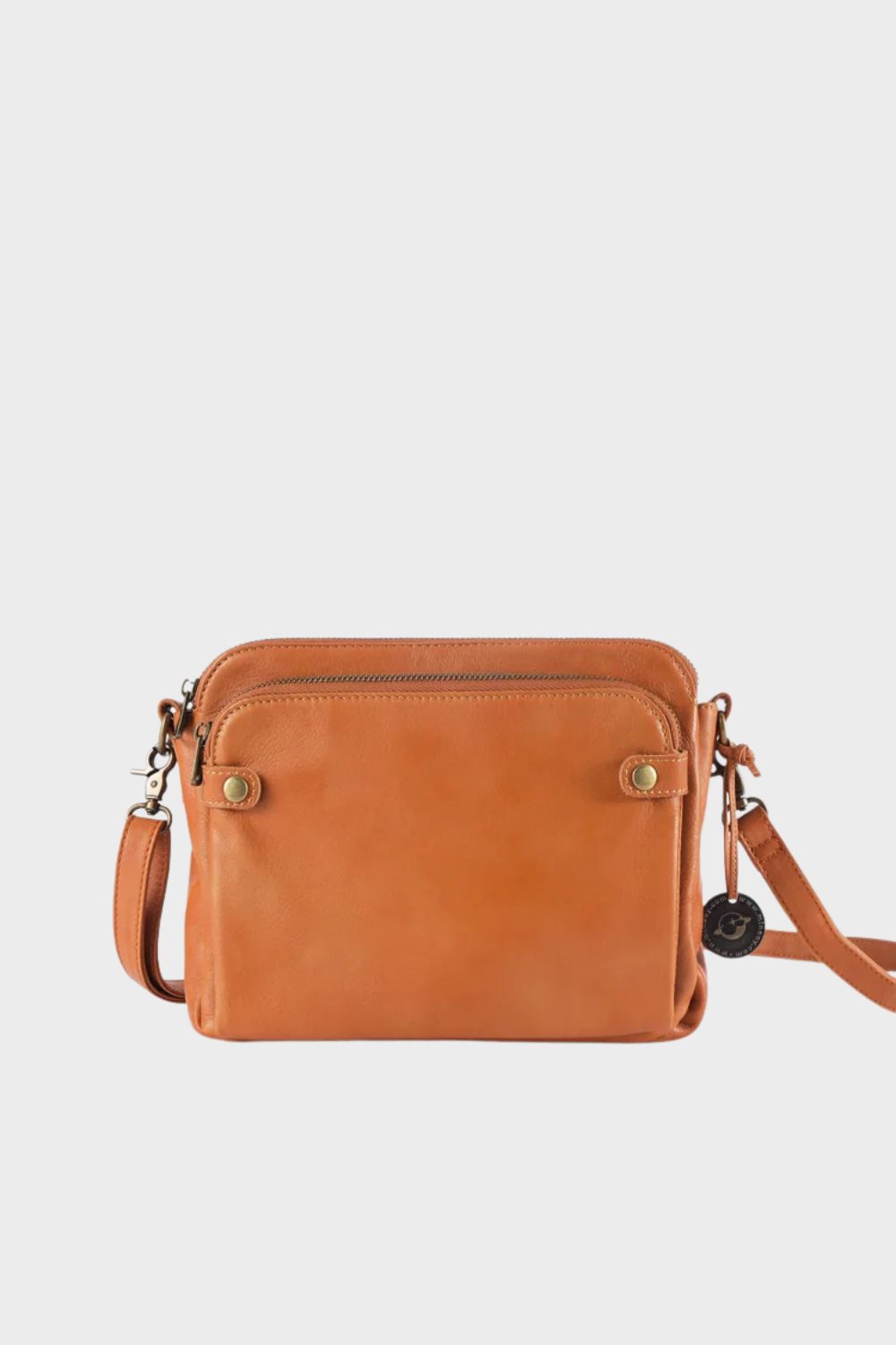 Women's Zippered Crossbody Bag