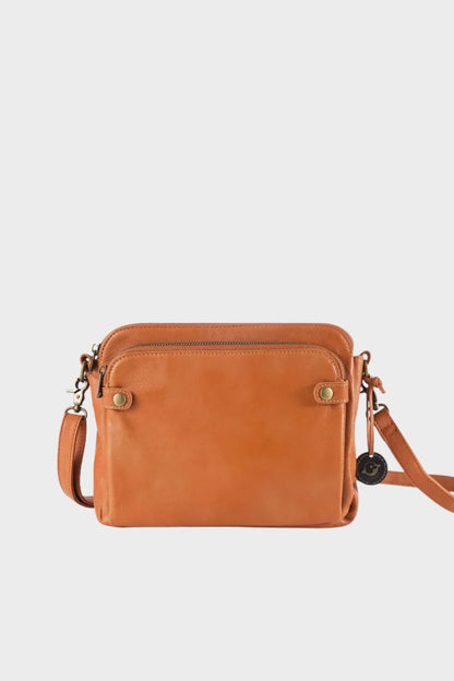 Women's Zippered Crossbody Bag