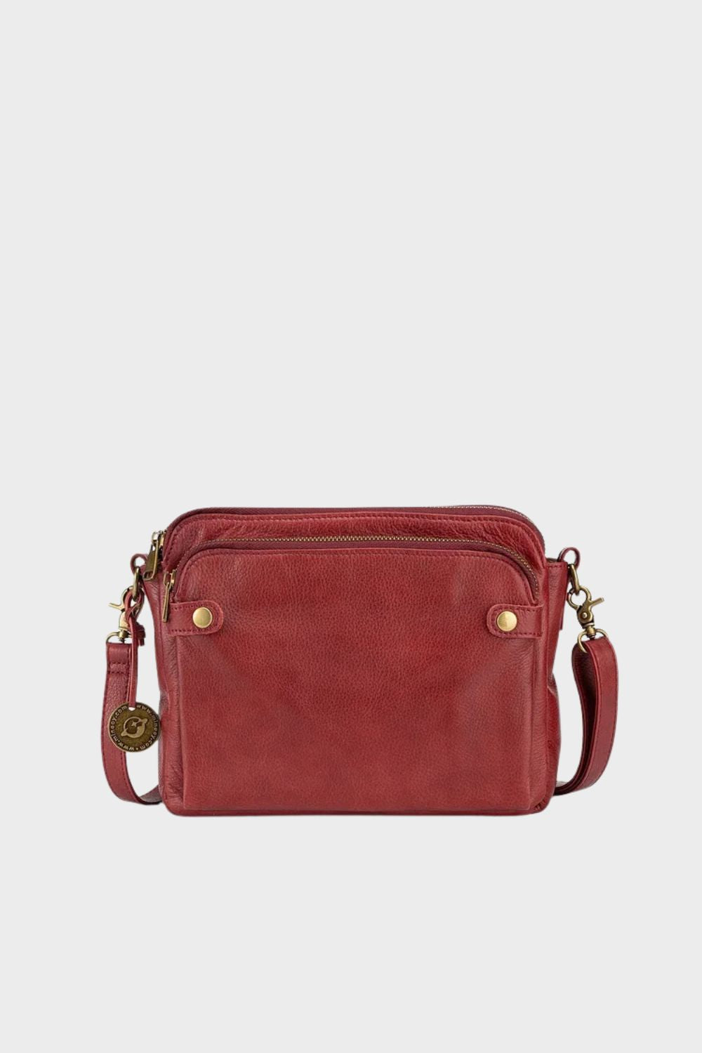 Women's Zippered Crossbody Bag