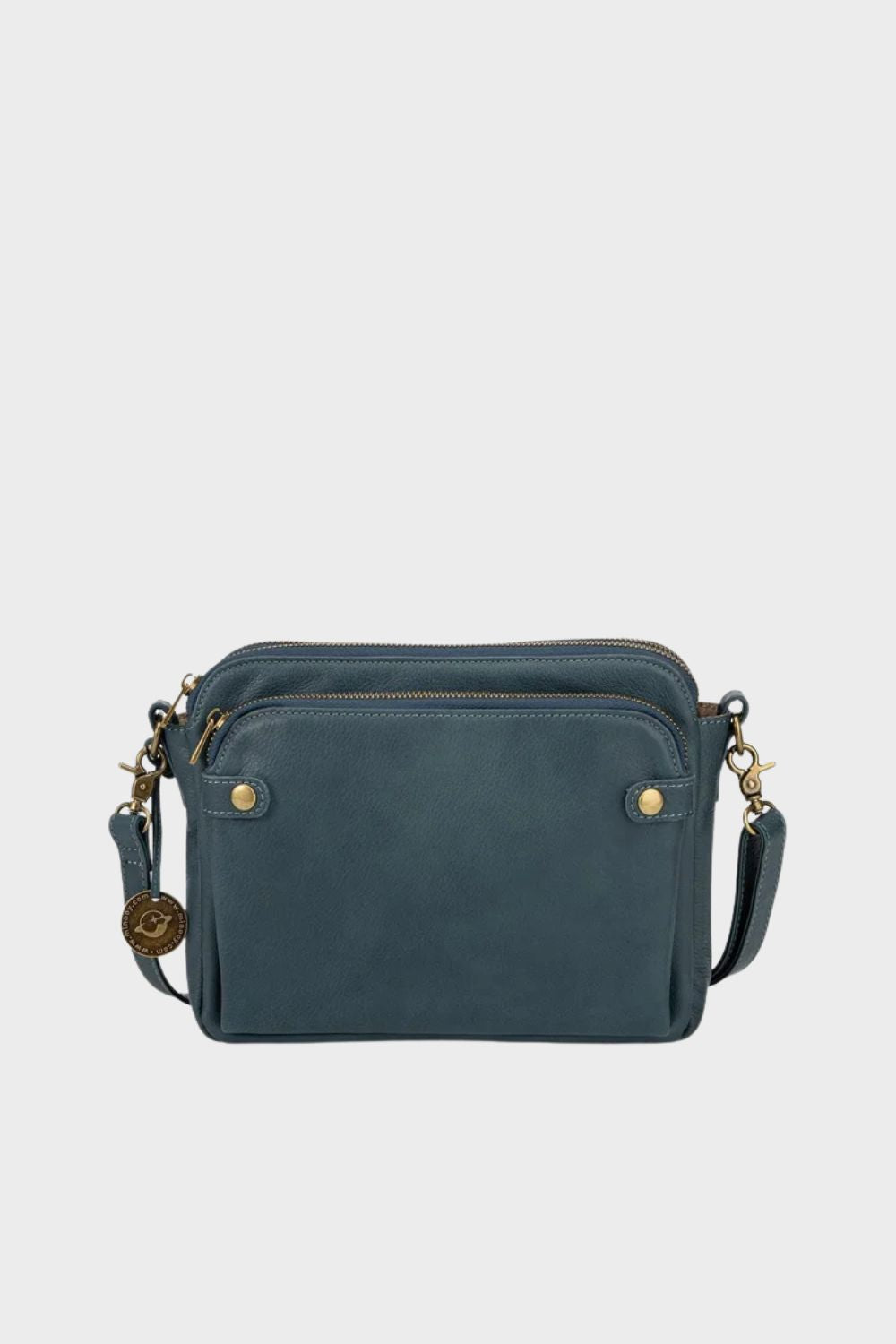 Women's Zippered Crossbody Bag