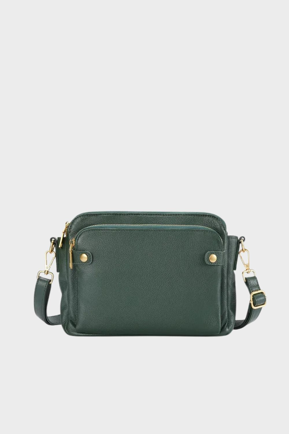 Women's Zippered Crossbody Bag