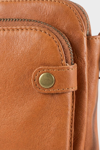 Women's Zippered Crossbody Bag
