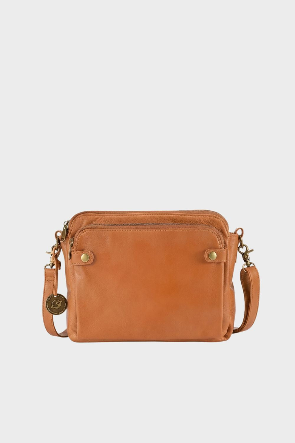 Women's Zippered Crossbody Bag