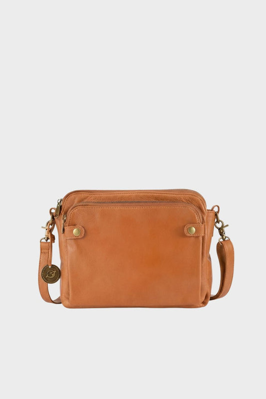 Women's Zippered Crossbody Bag