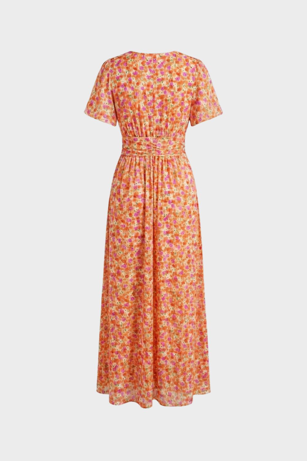 V-Neck Floral Maxi Dress for Women
