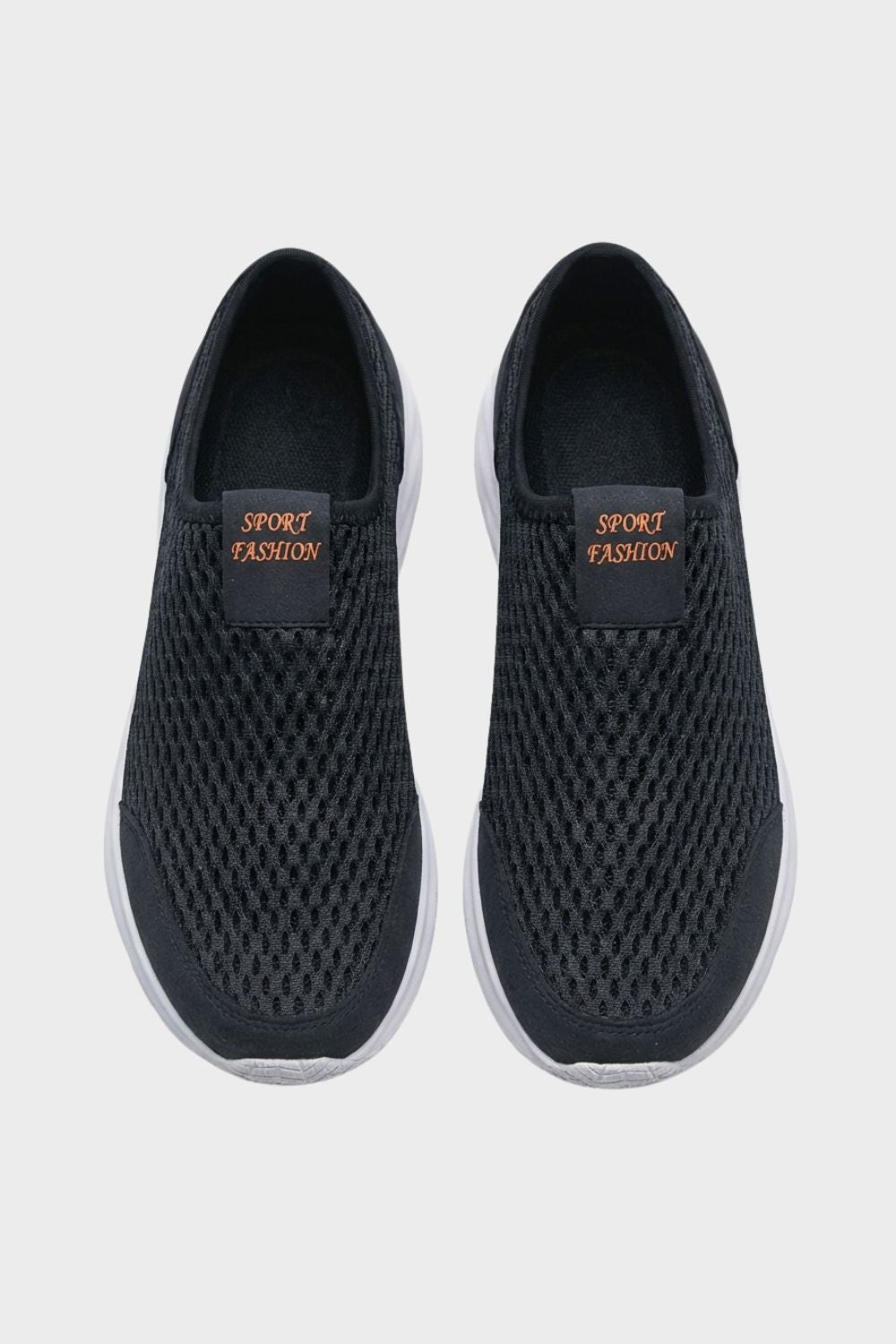 Men's Mesh Slip-On Sneakers with Profile Sole