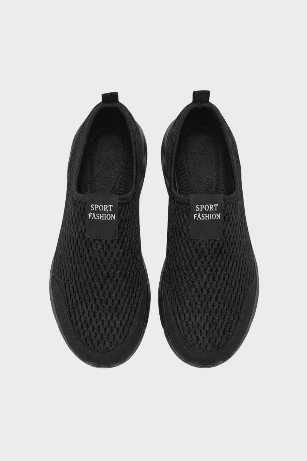 Men's Mesh Slip-On Sneakers with Profile Sole