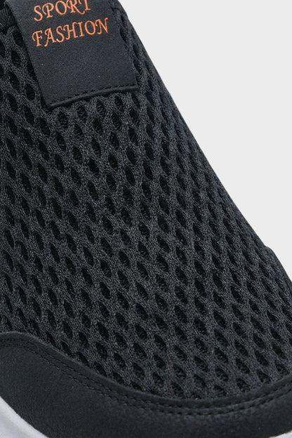 Men's Mesh Slip-On Sneakers with Profile Sole