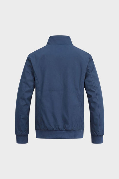 Men's Stand-Up Collar Zip Jacket