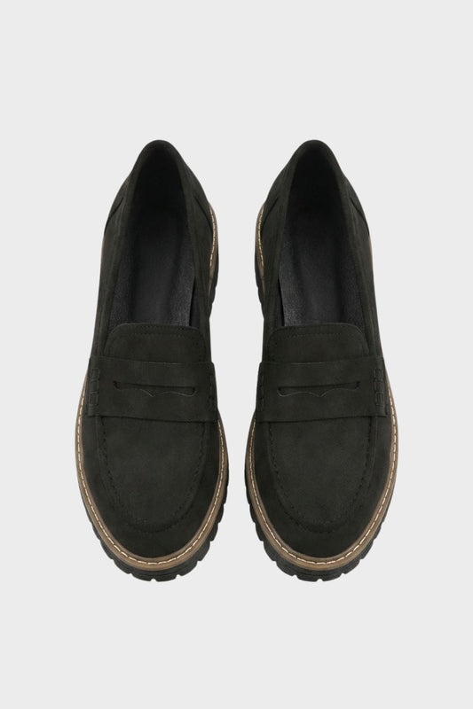 Women's Profile Sole Loafers with Decorative Tab