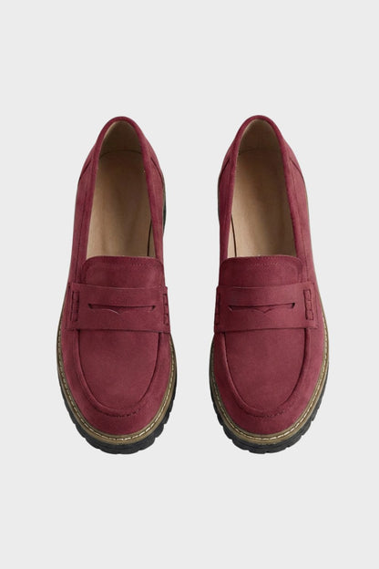 Women's Profile Sole Loafers with Decorative Tab