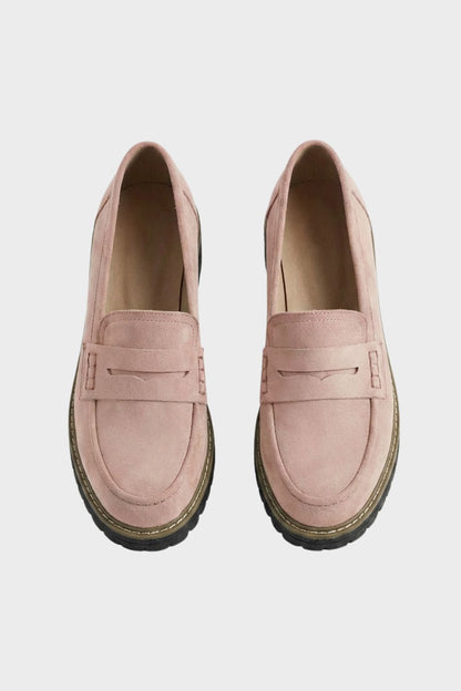 Women's Profile Sole Loafers with Decorative Tab