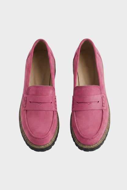 Women's Profile Sole Loafers with Decorative Tab