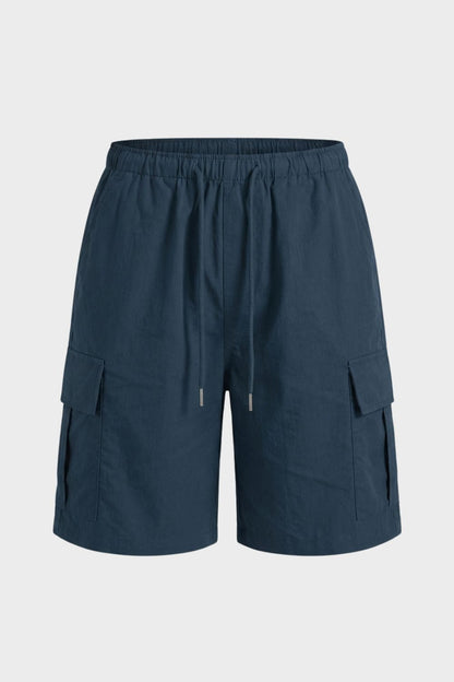 Women's Elasticated Waist Cargo Shorts