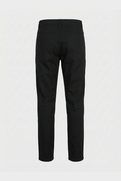 Men's Slim Fit Trousers with Pockets