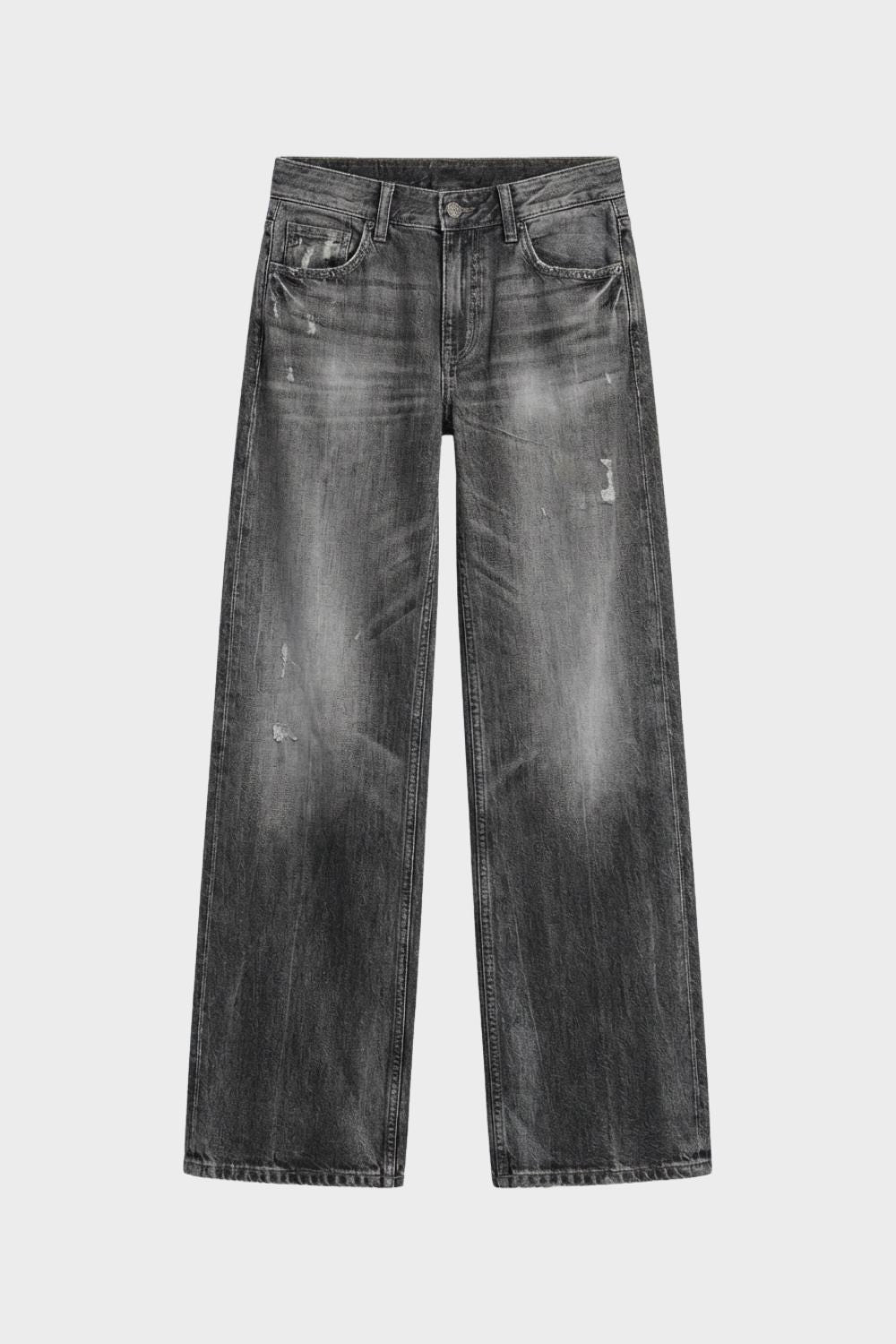 Women's Used Look Wide Leg Jeans