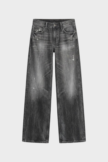 Women's Used Look Wide Leg Jeans