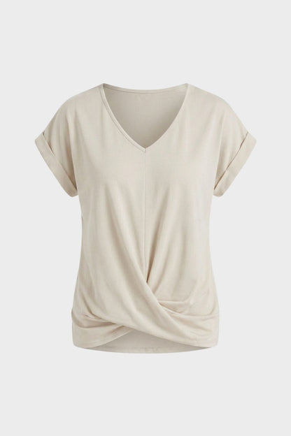 Women's V-Neck Short Sleeve T-Shirt