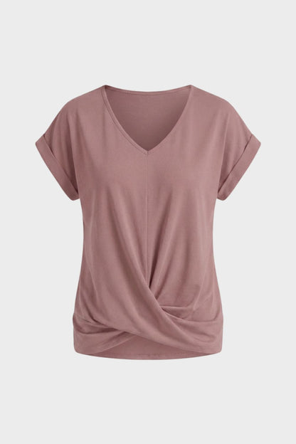 Women's V-Neck Short Sleeve T-Shirt