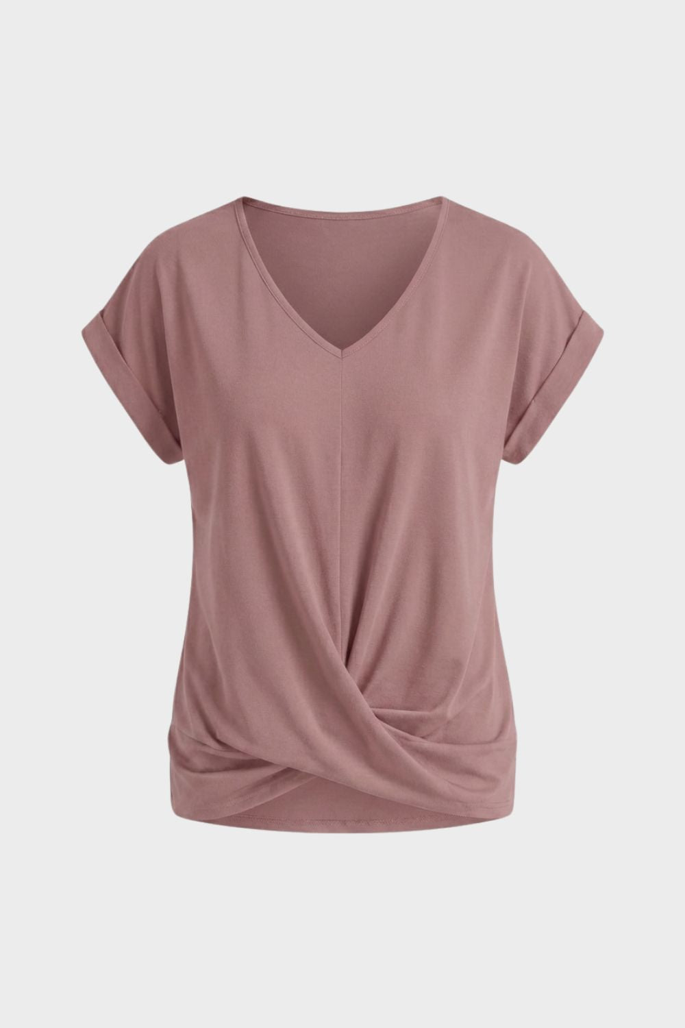Women's Knot V-Neck T-Shirt