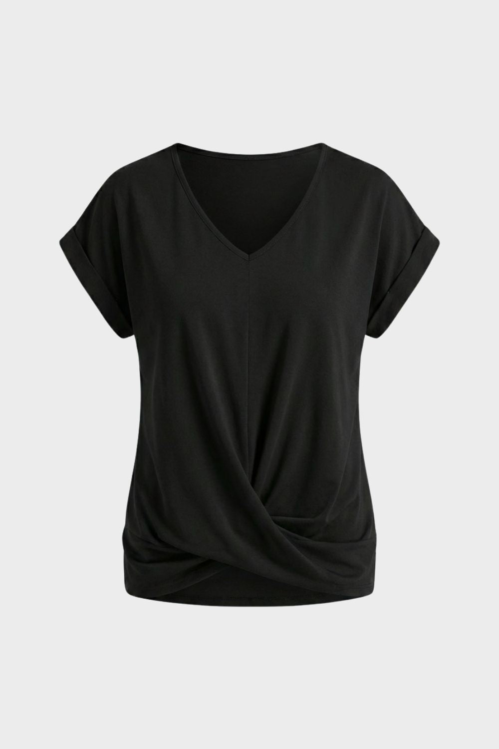 Women's Knot V-Neck T-Shirt