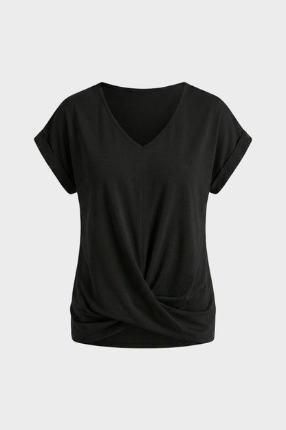 Women's Knot V-Neck T-Shirt