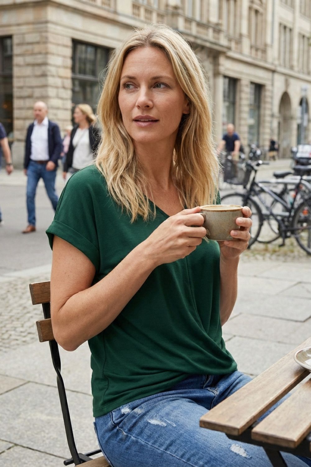 Women's V-Neck Short Sleeve T-Shirt