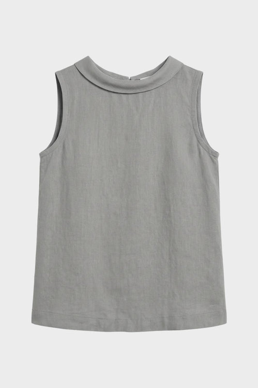 Women's Round Neck Sleeveless Blouse