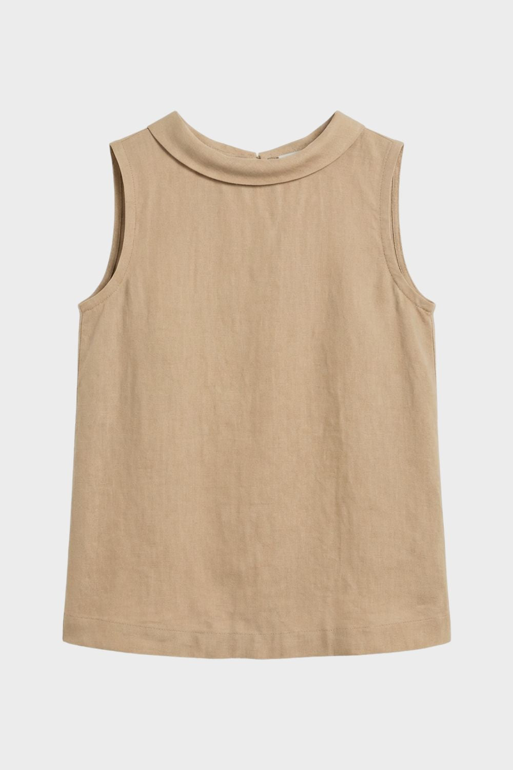 Women's Round Neck Sleeveless Blouse