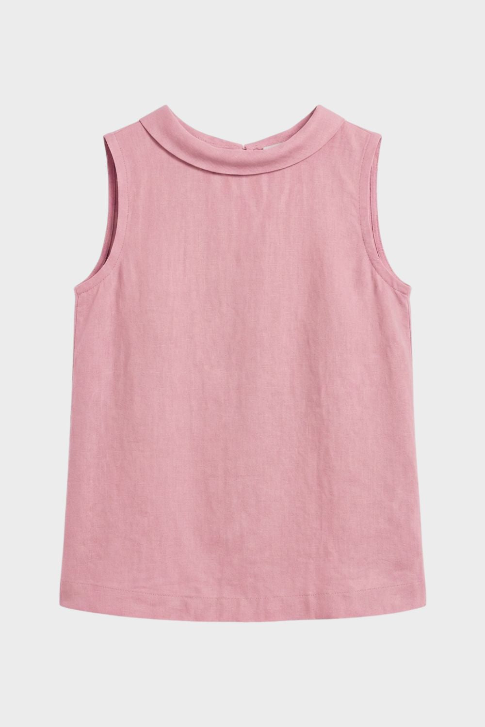 Women's Round Neck Sleeveless Blouse