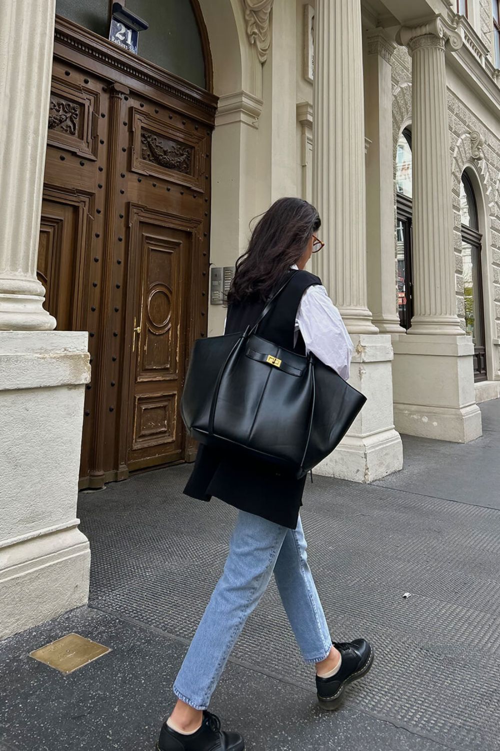 Women's Shoulder Strap Shopper Handbag