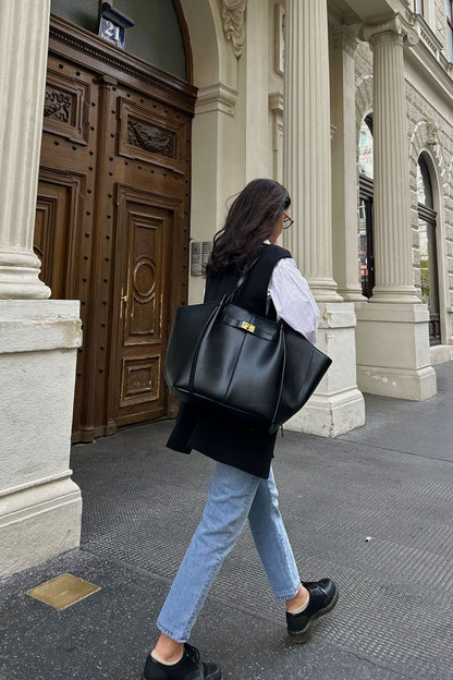Women's Shoulder Strap Shopper Handbag