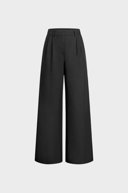High-Waist Wide-Leg Trousers for Women