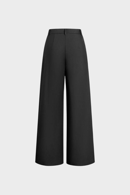 High-Waist Wide-Leg Trousers for Women