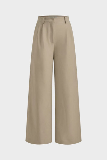 High-Waist Wide-Leg Trousers for Women