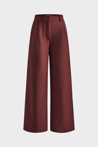 High-Waist Wide-Leg Trousers for Women