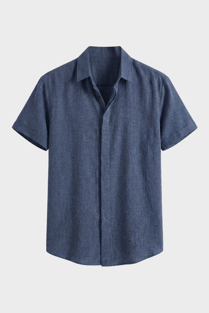 Men's Kent Collar Short Sleeve Shirt