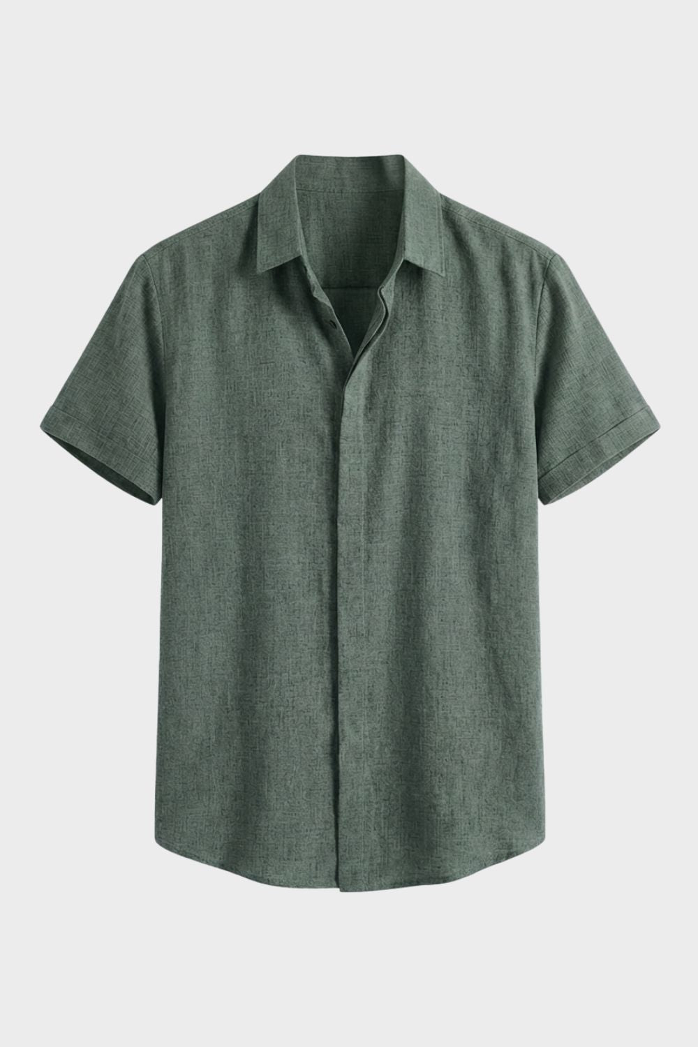 Men's Kent Collar Short Sleeve Shirt