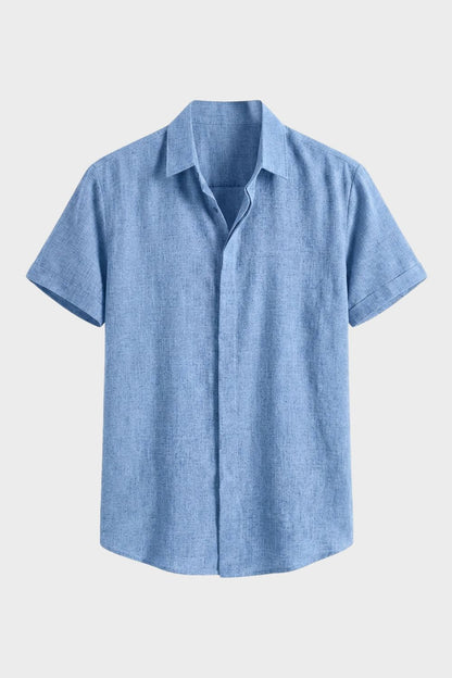 Men's Kent Collar Short Sleeve Shirt