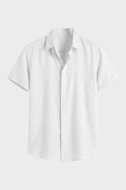 Men's Kent Collar Short Sleeve Shirt
