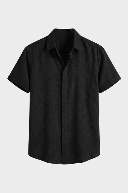 Men's Kent Collar Short Sleeve Shirt