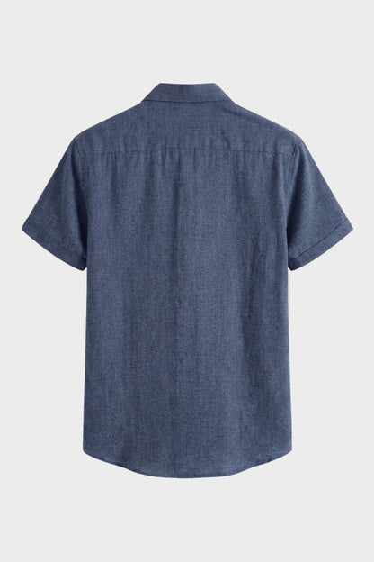 Men's Kent Collar Short Sleeve Shirt