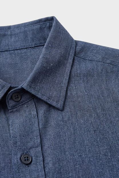 Men's Kent Collar Short Sleeve Shirt