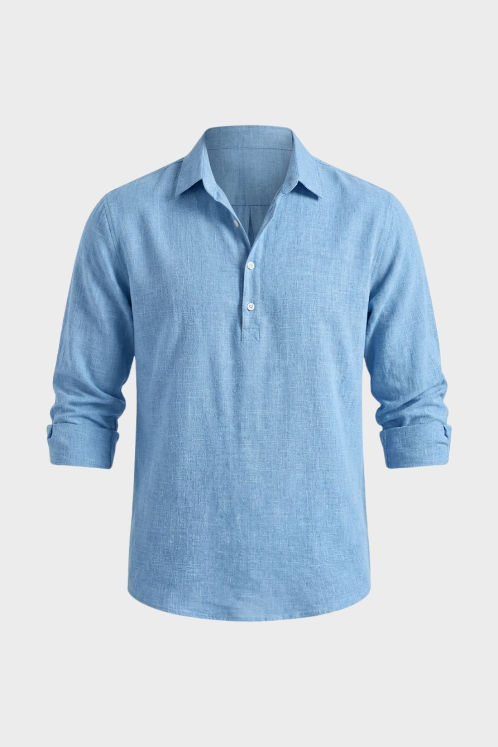 Men's Kent Collar Long Sleeve Shirt