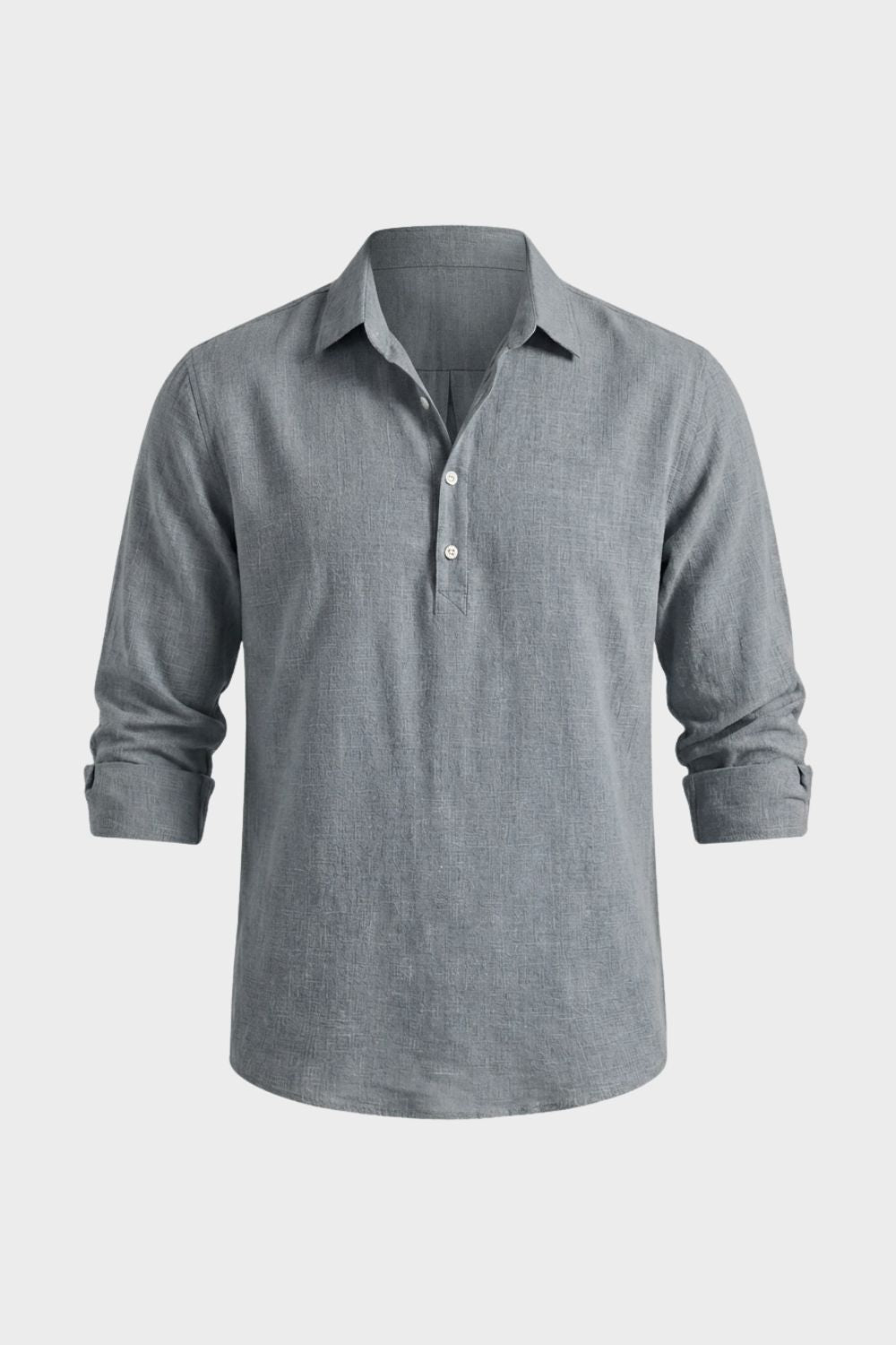 Men's Kent Collar Long Sleeve Shirt