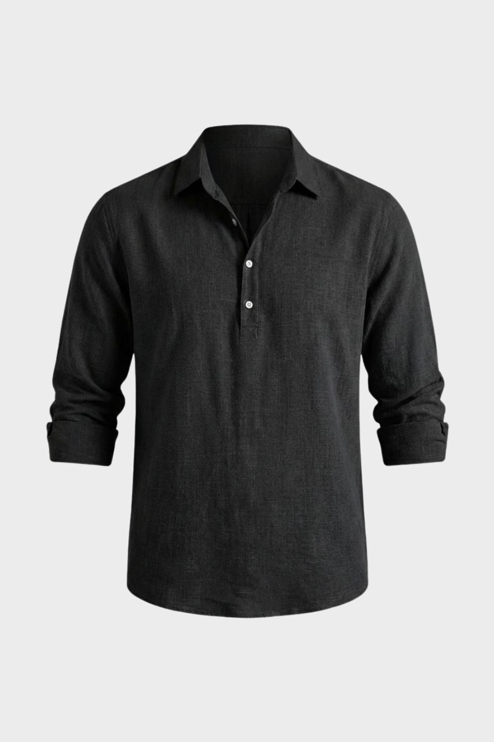 Men's Kent Collar Long Sleeve Shirt