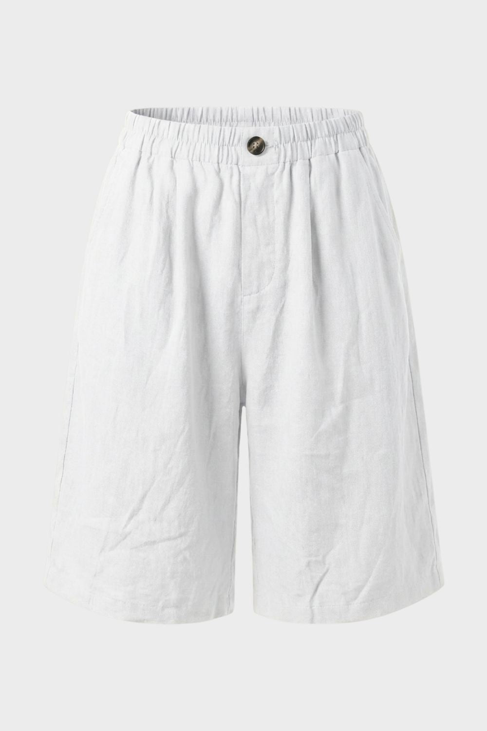 Women's Loose Fit Mid Waist Shorts | Wide Leg