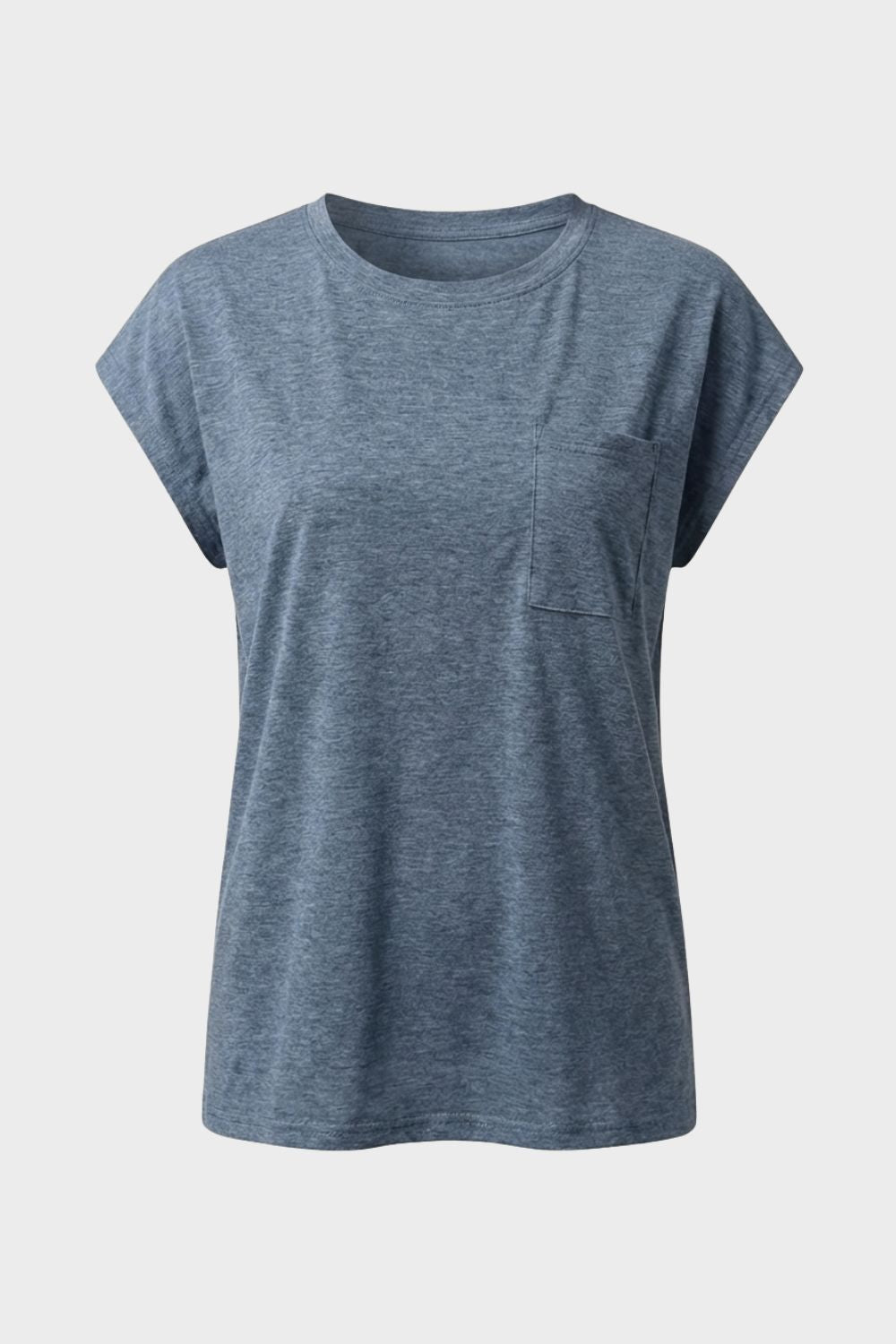 Women's Short Sleeve Round Neck T-Shirt | Loose Fit