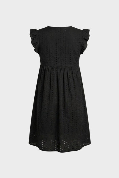 Women's V Neck Cap Sleeve | Mini Dress